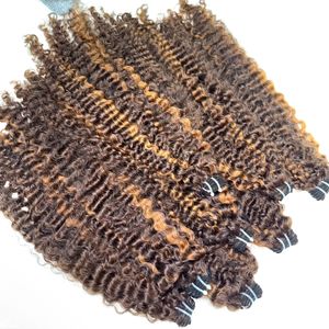 Produits les plus vendus dans notre usine Extensions de cheveux birmans de couleur bouclée Cheveux humains vietnamiens - Product Image 4