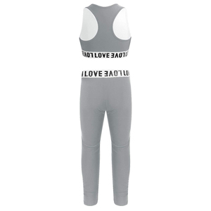 Ensemble de fitness pour femmes avec leggings de yoga à taille élastique Tissu doux respirant et extensible pour l'entraînement quotidien en salle de sport - Product Image 3