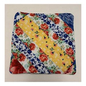 Private Label Mignon Vintage Carré Cerf Design Imprimé Cuisine Personnalisé 100% Coton Biologique GOTS Certificat Cuisson Four Pot Titulaire - Product Image 5