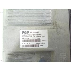 CENTRE DE COMMANDE MOTEUR FIAT Punto Berline 5 portes 2ème Série Mjd6jfp3 188 A9.000 Diesel 1300 (99>03) - Product Image 1
