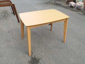 Bàn ăn và ghế thiết lập cho 4 gõ xuống sưởi ấm bàn xoay Ghế lắp ráp đương đại Nhật Bản Minimalism đồ nội thất - Product Image 4