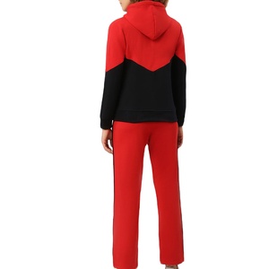 ชุดวอร์มลำลองผู้หญิงสำหรับฤดูหนาว ผ้าแคนวาส 100% สีพื้น 2 ชิ้น ชุดยาวมีฮู้ด ระบายอากาศได้ดี รุ่น 2026 - Product Image 5