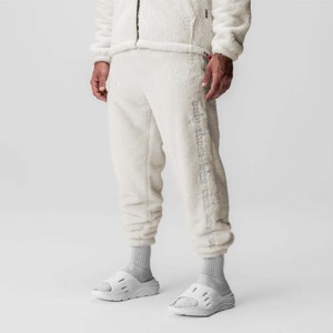 Pantalon de survêtement en molleton personnalisé pour hommes, parfait pour les activités intérieures et extérieures par temps froid - Product Image 5