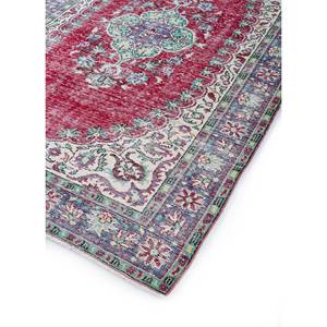 Alfombra de Lana Anudada a Mano de Gran Tamaño, Diseño de Medallón Rojo y Naranja, para Sala de Estar, Pasillo Rectangular, Modelo Pae-2275 - Product Image 2