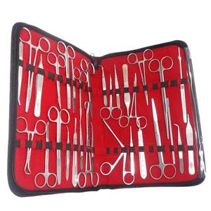 Juego de 32 Piezas de Instrumentos Quirúrgicos SURGINEXA para Cirugía Menor, Acero Inoxidable, Kit de Instrumentos Quirúrgicos Profesionales, Herramientas Médicas para Caballos, Portátil - Product Image 6