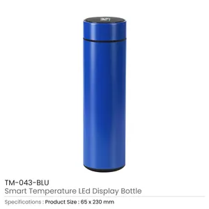 Double Wall Vacuum <b>Bottles</b> with Temperature Display 500ml - Product Image 2