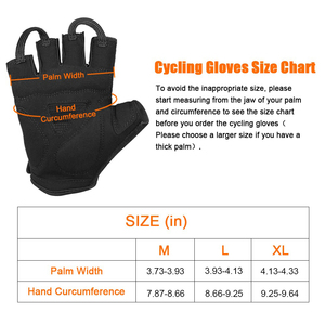 Cycling Gloves <b>Half</b> Finger Anti <b>Slip</b> Gel Pad Breathable Motorcycle MTB Mountain Road Bike Gloves Sport With OEM Service - Product Image 5