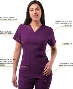 Pantalon de survêtement unisexe à séchage rapide avec logo personnalisé pour médecin et infirmière, pantalon uniforme chirurgical d'hôpital, vente en gros à l'usine - Product Image 4