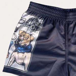 Manufacturer Ladies Footy Rugby <b>Shorts</b> with <b>Pockets</b> <b>Zips</b> Breathable 100% Cotton Elastic Waist Mid 180g Hot <b>Shorts</b> - Product Image 2