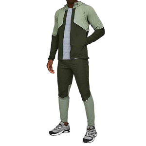 Conjunto de Chaqueta Deportiva Ligera de Poliéster y Elastano Personalizada de Alta Calidad y Popular para Hombre, Chándales 2026 - Product Image 2