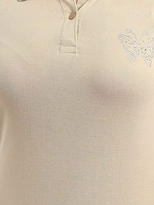 Alta calidad personalizada mujer Casual para Polo camiseta transpirable suave algodón poliéster serigrafía bordado Logo largo - Product Image 2