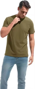 เสื้อยืดผ้าฝ้ายโอเวอร์ไซส์พิมพ์ลายนูนพร้อมโลโก้ออกแบบได้ตามต้องการสำหรับฤดูร้อน - Product Image 3