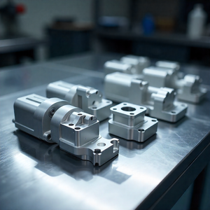 Fabricación CNC de alta precisión Mecanizado de piezas de metal OEM Acero inoxidable Aluminio Acero Cobre Latón para aplicaciones industriales - Product Image 1