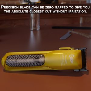 Cortadora de Pelo Profesional Inalámbrica Recargable para Hombre, Herramienta de Aseo con Bajo Ruido y Batería USB de Larga Duración - Product Image 4