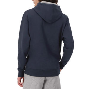 Premium Mid-Weight Fleece Winter <b>Hoodie</b> with Tonal Script Casual Pullover Top OEM Service Drawcord Front Pocket Unisex - Product Image 2