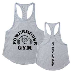 <b>Men</b> <b>Men</b> Hot Sell Fitnesswear Anti-Static Summer Eco-friendly Sportswear QUICK DRY Plus Size Breathable <b>White</b> Stringer <b>For</b> <b>Men</b> Gy - Product Image 5
