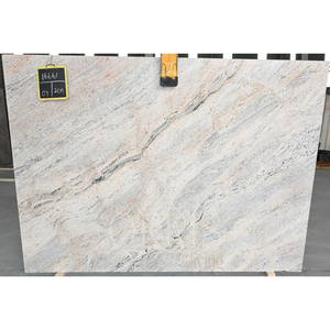 กระเบื้องแกรนิตแผ่นใหญ่ขัดเงาสีขาวงาช้าง แฟนตาซี ทันสมัย สำหรับเคาน์เตอร์ ห้องรับประทานอาหาร ภายในบ้าน โรงพยาบาล หรูหรา - Product Image 3