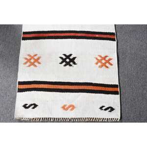 Vintage Chic <b>Turkish</b> <b>Rug</b> 17 X 38ft Modern White Black Decor Classic Large Area Rectangle Patchwork 10mm Wool Latex for Hallway - Product Image 4