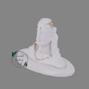 Estatua de Adiyogi de Resina, Hecha a Mano y Pintada a Mano, Modelo Religioso Tradicional para el Tablero del Automóvil y Regalo de Acción de Gracias - Product Image 4