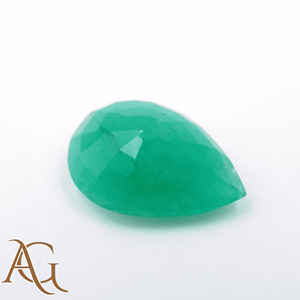 Esmeralda natural Sakota en forma de pera, buen color, esmeralda natural cuadrada para la fabricación de joyas, piedra preciosa suelta. - Product Image 2