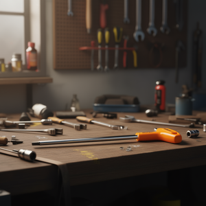 Chrome-Plated <b>Offset</b> Male Wrenches with Handle for Torx Head <b>Screwdriver</b> - Product Image 3