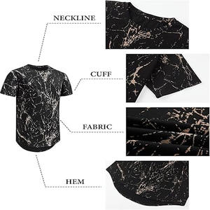 Camisetas en blanco para hombre, camisetas personalizadas 100% algodón Premium Dtg estampado gráfico logotipo personalizado etiqueta Puff 3D diseño estampado camiseta - Product Image 6