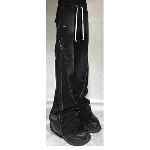 Pantalon de survêtement décontracté en toile confortable pour homme avec boutons, respirant, séchage rapide, écologique, prix direct usine - Product Image 6