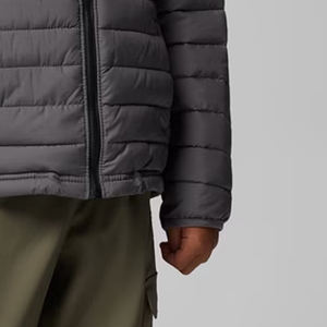 Veste à capuche pour garçons avec fermeture éclair, design décontracté confortable, design color block chaud avec logo personnalisé avec fermeture éclair 2026 - Product Image 4