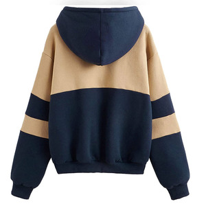 Nueva Llegada, Sudaderas Casuales de Invierno para Mujer, 100% Algodón, Tela de Lona Ecológica, Servicio OEM, Logotipo Impreso Personalizado, Transpirable, Secado Rápido - Product Image 2