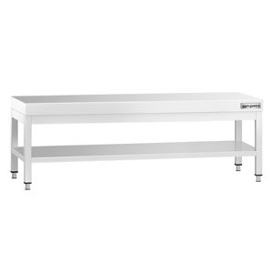 Stainless Steel <b>Work</b> <b>Table</b> 1800x600mm - with Undershelf - Product Image 1