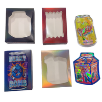 Sacs Mylar refermables anti-odeur Cali Stand Up Pouch 3,5g 28g, imprimés sur mesure, recyclables, qualité alimentaire, pour emballage de sucre, biscuits et herbes