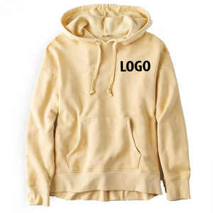 Sudadera con capucha de algodón 100% al por mayor para mujer, forro polar de alta calidad, diseño de logotipo personalizado, bordado en Top corto 3D, estilo Otoño Invierno con capucha - Product Image 2