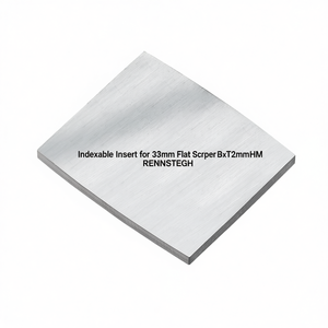 B25xL2xT2mmHM Indexable Insert for 33mm Flat Scraper Blade-RENNSTEIG - Product Image 3