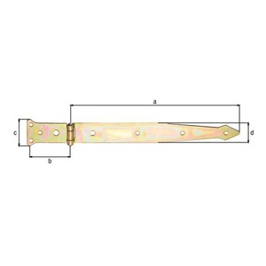 ตะขอแขวนผ้า STA L.302x77mm B.48x35mm S.2,5mm - Product Image 3