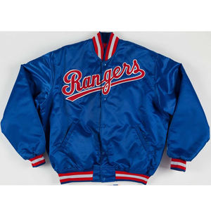 Chaqueta Universitaria Personalizada 1995, Chaqueta Retro Bordada de Lana con Cuello Alto, Chaqueta de Piloto Atlanta Años 80 y 90, Chaqueta Letterman - Product Image 4