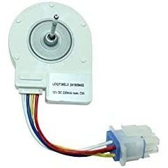 Moteur de ventilateur d'évaporateur compatible Frigidaire & Kenmore 241509402, en plastique et métal, alimentation électrique, neuf - Product Image 1
