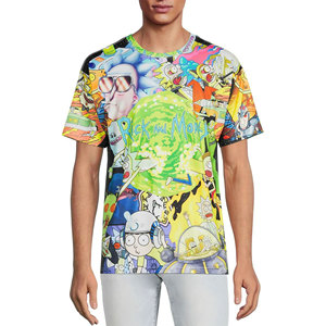 Alta calidad nueva llegada moda de verano colores personalizados puntos Gay Pride Rainbow All Over camisetas de sublimación para hombres - Product Image 3