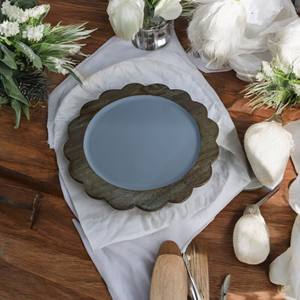 Vente en gros de plateaux en bois design personnalisé différentes tailles et couleurs grand plateau en bois extra large pour mariage plats et assiettes à bas prix - Product Image 3