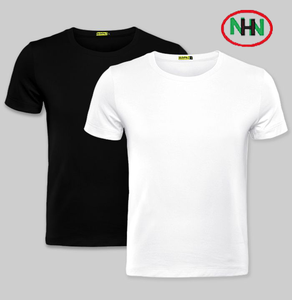 Vente en gros, logo de votre marque personnalisé, t-shirt 100% coton, t-shirt blanc pour hommes, t-shirts unis décontractés pour hommes - Product Image 6