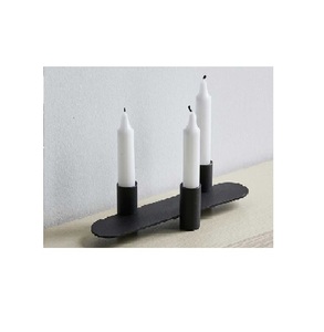 Nouveau bougeoir en fer forgé bougeoir aux chandelles dîner accessoires créatif bureau petit bougeoir - Product Image 1