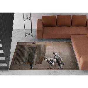 Alfombra con Estampado de Grafiti: Elegancia del Arte Callejero para Espacios Modernos, Alfombra de Chenilla - Product Image 1