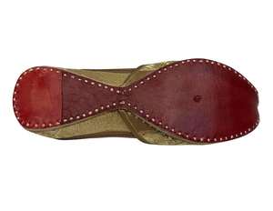Calzado Plano Khusa de Alta Calidad para Mujer de Pakistán, Zapato Cómodo y Ligero Hecho en Pakistán - Product Image 5