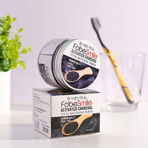 Poudre blanchissante pour les dents professionnelle OEM ODM 30g Charbon actif japonais pour adolescents et seniors Vietnam - Product Image 1