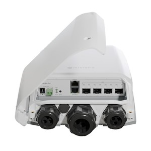 CRS305-1G-4S Mikrotik + สวิตช์ออก, 1x RJ45 1000เมกะไบต์/วินาที, 4X SFP +, IP66 - Product Image 5