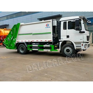 Shacman Compressed <strong>Garbage</strong> <strong>Truck</strong> 4x2 15 Cbm <strong>Garbage</strong> Compactor <strong>Truck</strong> Compression <strong>Garbage</strong> <strong>Truck</strong> - Product Image 4