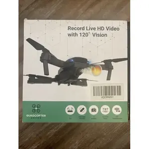 Produit commercial de drone quadrirotor avec caméra HD avec enregistrement en direct et vision à 120 degrés - Product Image 1