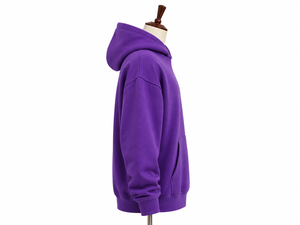 Sweat à capuche uni décontracté coupe classique en molleton 100 % coton, directement de l'usine, pour l'hiver, fabricant de marque privée - Product Image 2