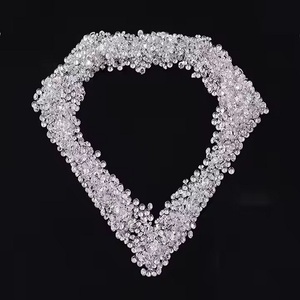 Diamante brillante redondo pequeño de Color D blanco completo de 0,80mm a 4,00mm suelto Natural para la fabricación de joyas exportador de diamantes de la India - Product Image 1