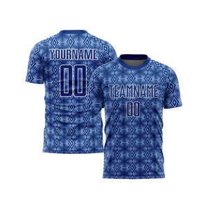 Maillot de football personnalisé, motif personnalisé, manches courtes, léger, maillot de football écologique, respirant - Product Image 2