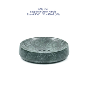 Porte-savon en marbre vert de qualité exceptionnelle fait à la main pour l'hôtel et la maison Gamme économique la plus durable en vrac - Product Image 2